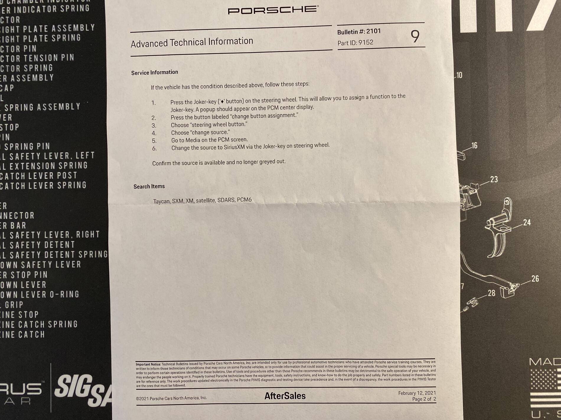 Porsche Taycan Media Sources / Favorites Disappeared page2