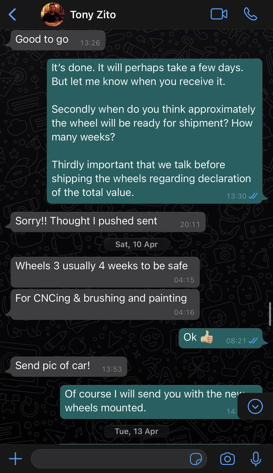 Porsche Taycan WARNING: DO NOT BUY ZITO WHEELS - Scammed by Tony Image-19