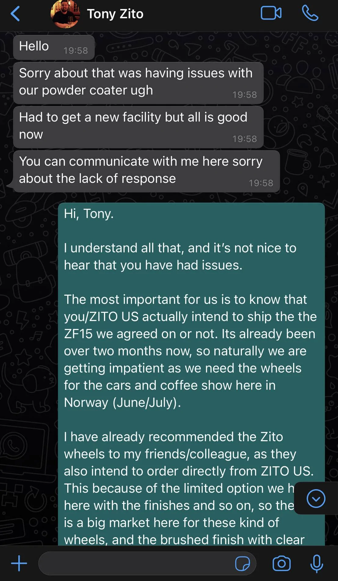 Porsche Taycan WARNING: DO NOT BUY ZITO WHEELS - Scammed by Tony Image-25
