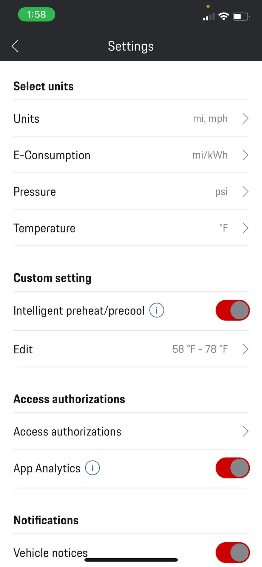 Porsche Taycan Fail: Intelligent preheat/precool using Connect (ERROR: 239_GR_pc) IMG_3405 (1)