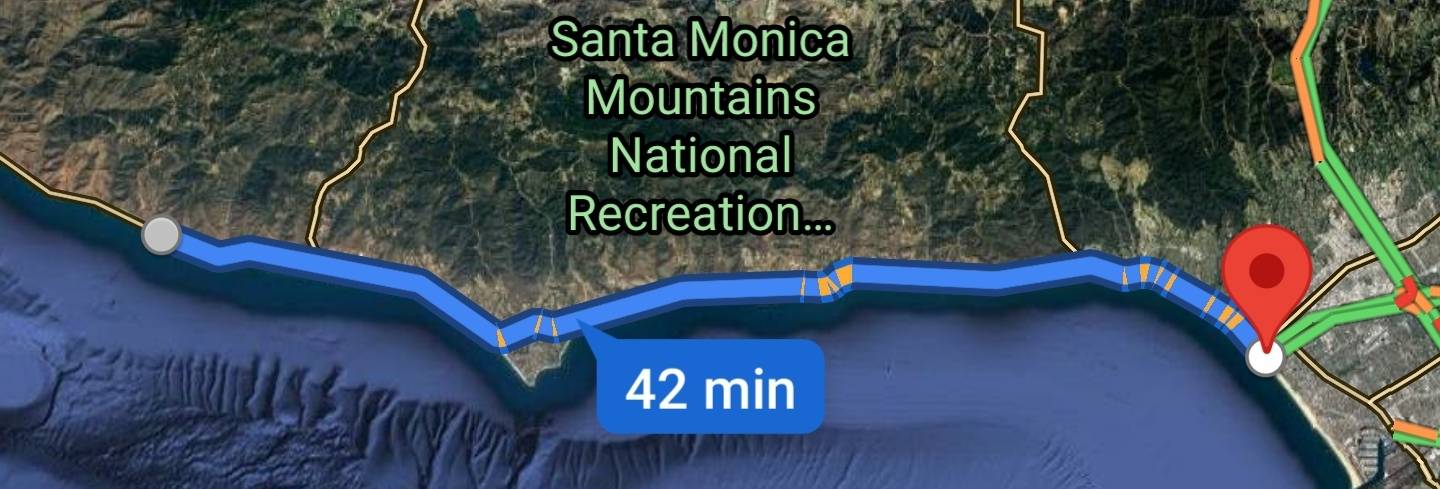 Porsche Taycan Fun driving routes in SoCal? Screenshot_20210813-085513_Maps