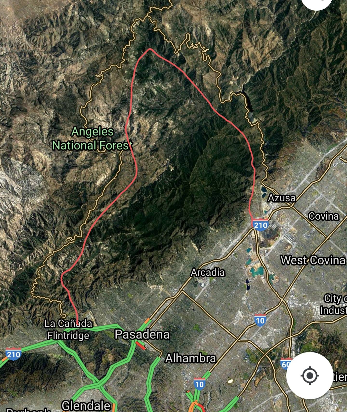 Porsche Taycan Fun driving routes in SoCal? Screenshot_20210813-085630_Maps
