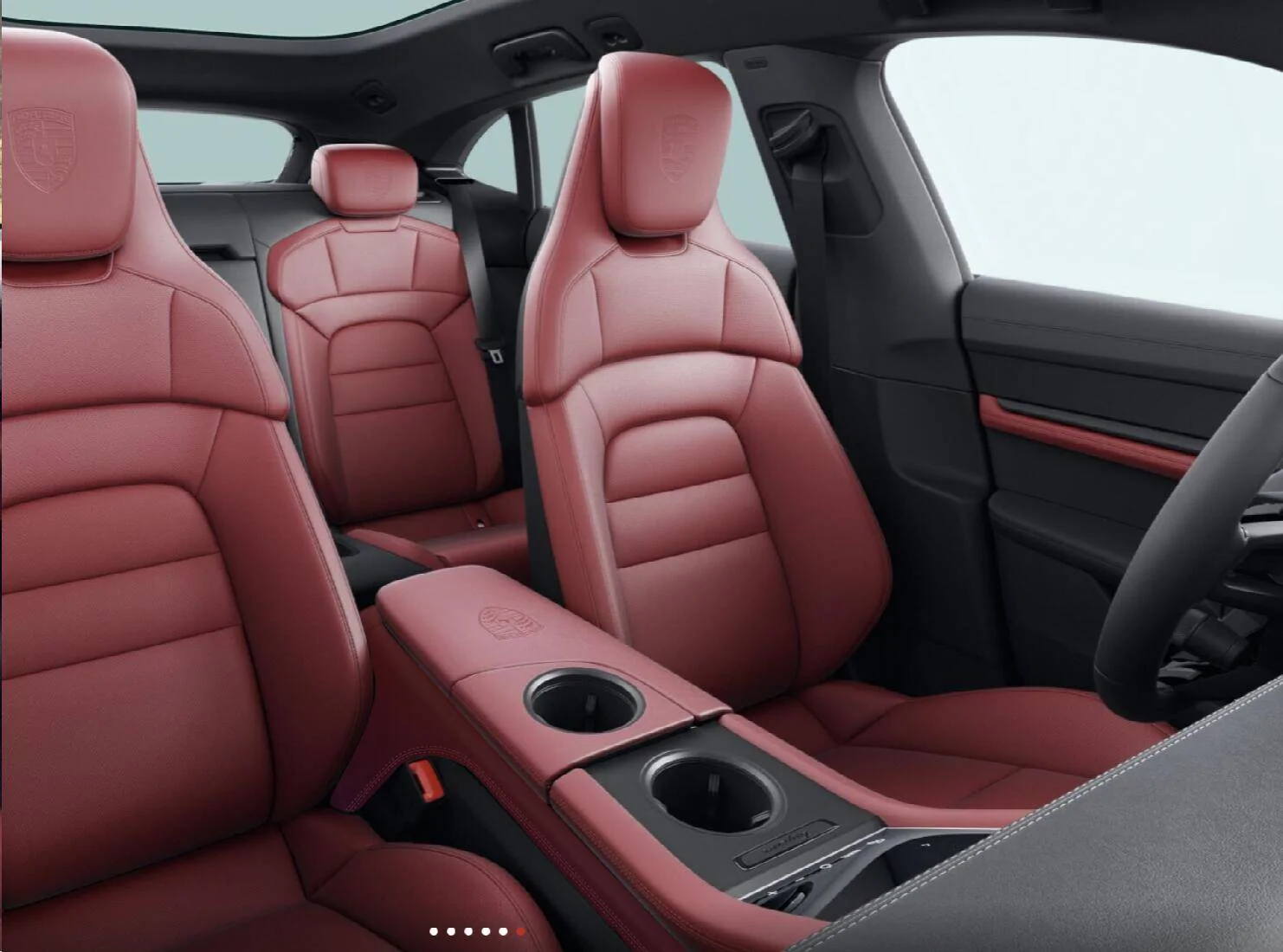 Porsche Taycan Config compatibility of leather and carbon fiber added leather