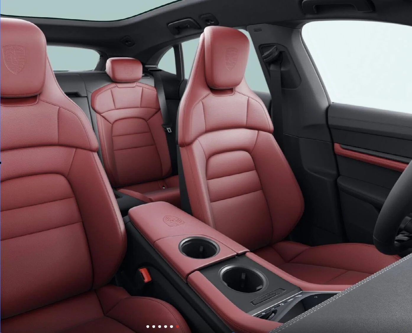 Porsche Taycan Config compatibility of leather and carbon fiber no addl