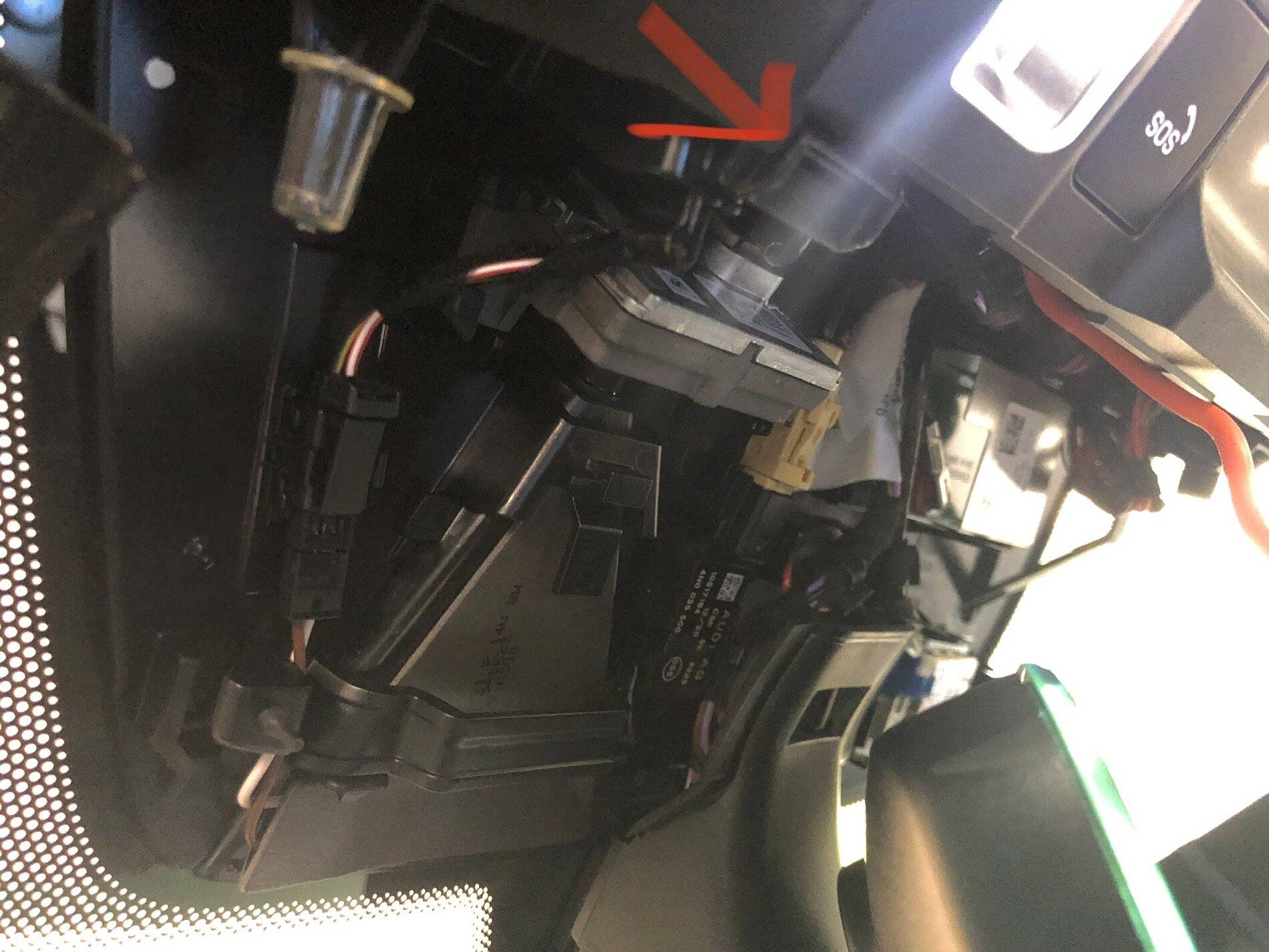 Porsche Taycan MirrorTap / Blendmount install for Uniden R7, with pics! IMG_6103