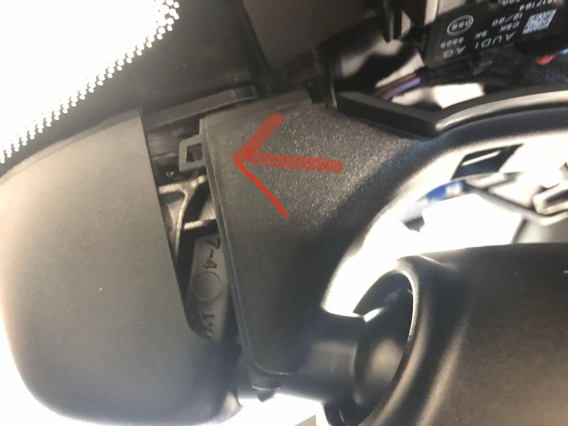 Porsche Taycan MirrorTap / Blendmount install for Uniden R7, with pics! IMG_6102