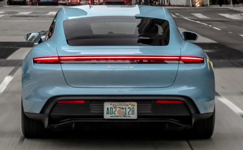Porsche Taycan 'Monkey Butt' rear plate holder - better options? Screen Shot 2021-08-16 at 7.44.58 PM