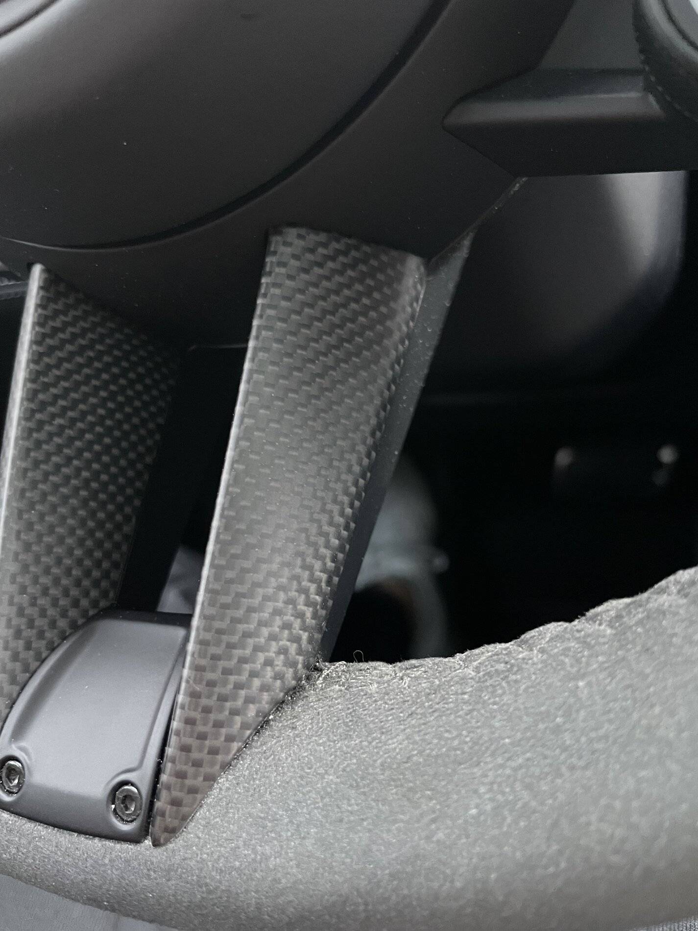 Porsche Taycan Heated steering wheel with carbon trim, anyone? 8A2B739F-D9B6-43BD-B787-AE6FC55F08BB