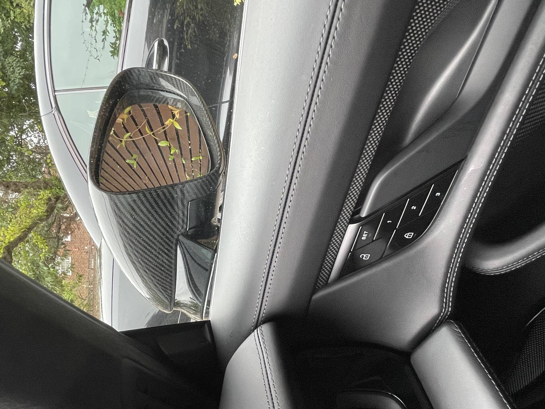 Porsche Taycan Heated steering wheel with carbon trim, anyone? tempImagepCL77P
