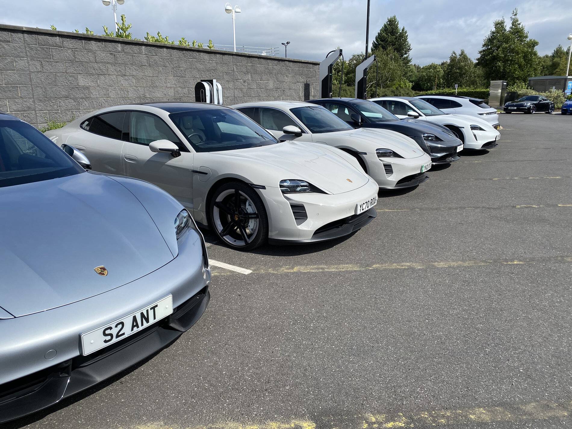 Porsche Taycan Different Greys on Taycans 68282F9C-97C6-4C27-8571-7D90409A3EF9
