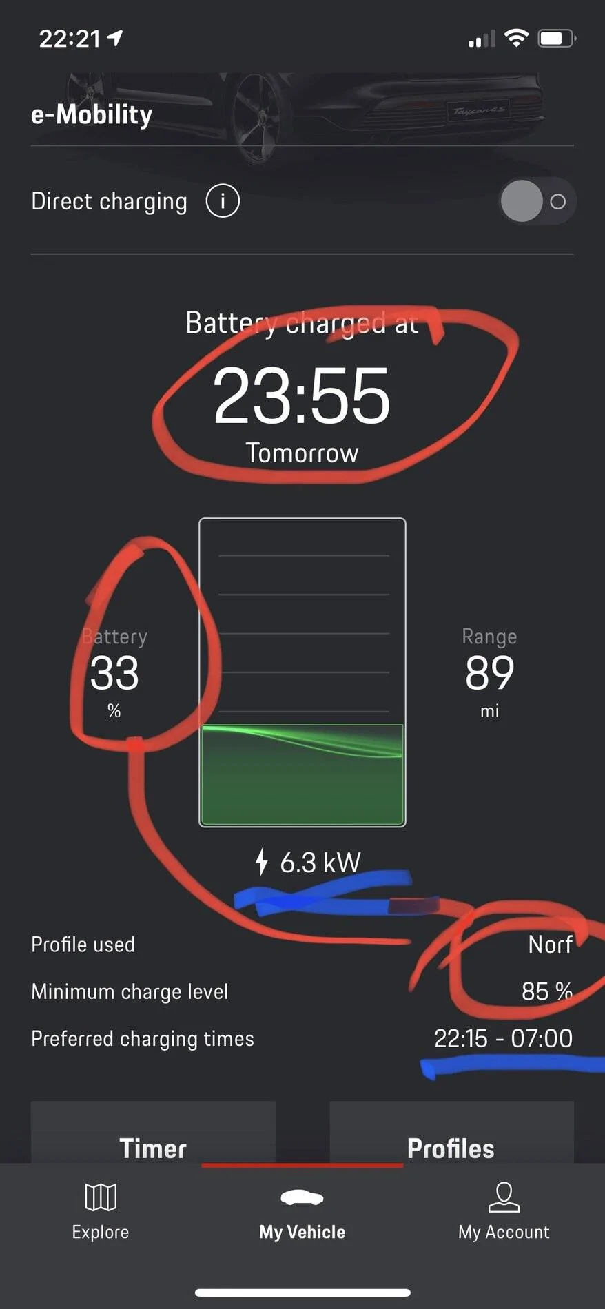 Porsche Taycan Will my car charge tonight? 7D2CF653-836F-4E44-A43E-E1685BF16AA5