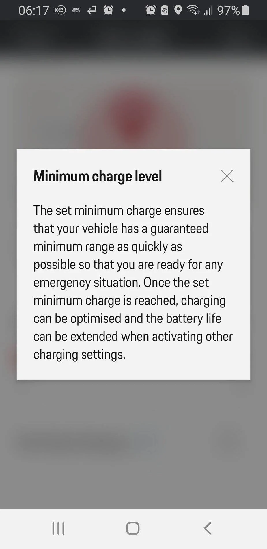 Porsche Taycan Will my car charge tonight? Screenshot_20210820-061707_Connect