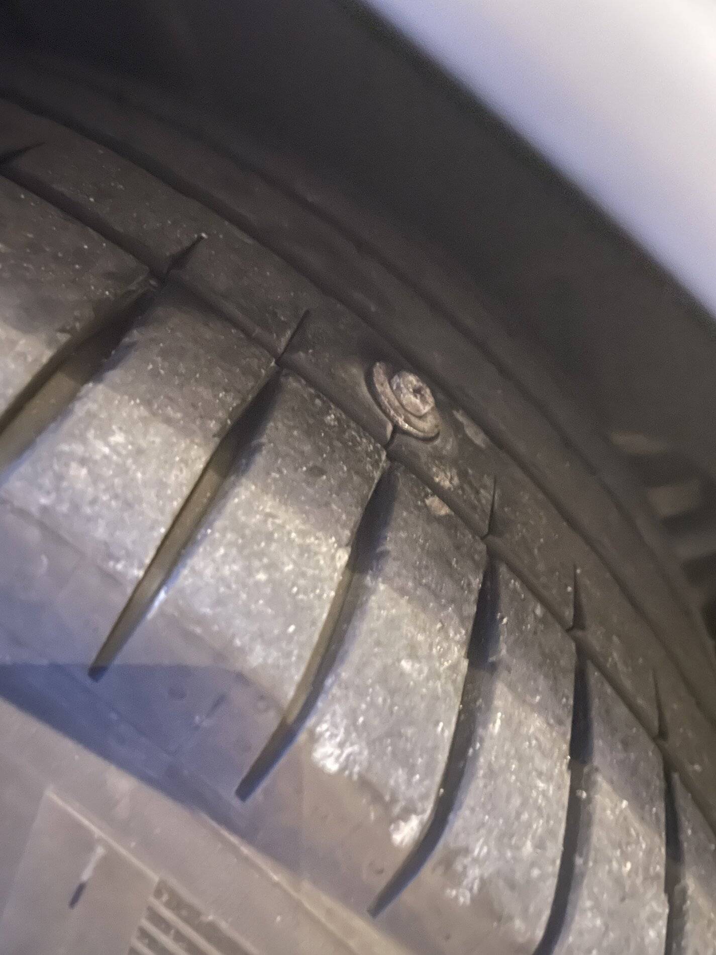 Porsche Taycan Nail in tyre - will it be covered by wheel and alloy protection? 86A848AF-65B4-4D8F-A116-B4AA37689336