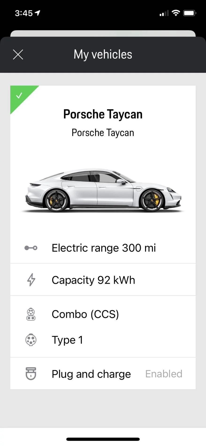 Porsche Taycan Plug and charge works after 5 weeks vehicl