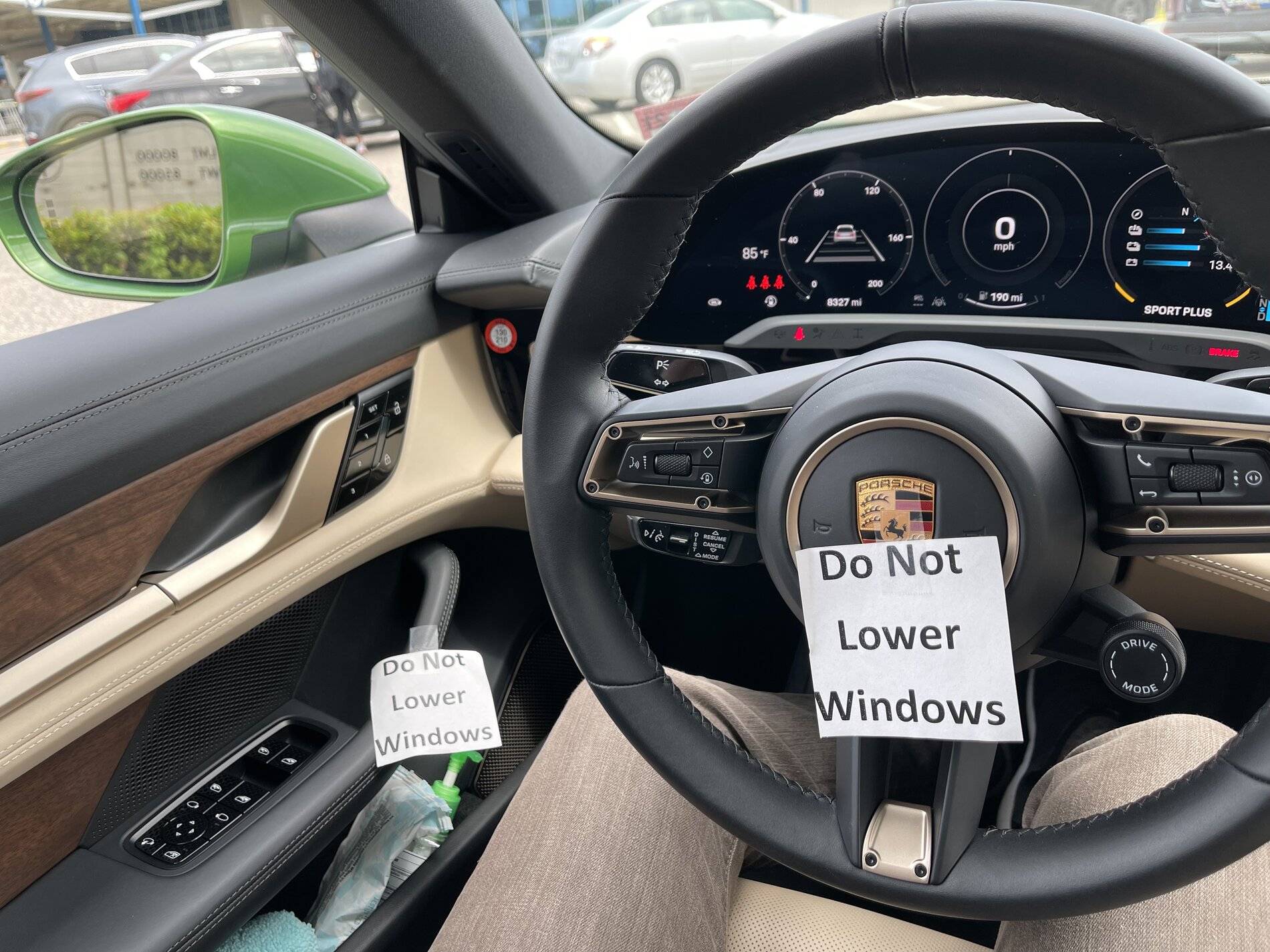Porsche Taycan recent road trip tempImageXqu6f