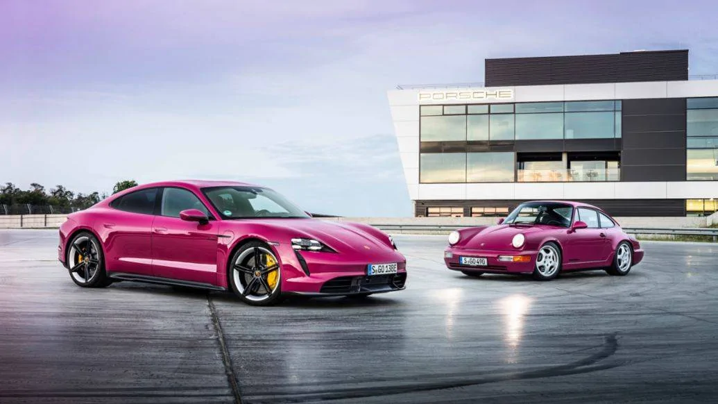 Porsche Taycan ? Official Release: 2022 Porsche Taycan Upgrades & New Colors 1_sternrubin