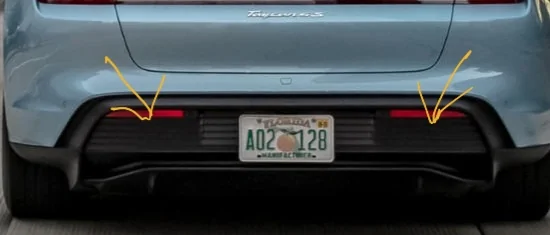 Porsche Taycan Please review my options list!  Lock date soon.  Opinions Welcome! 2021-porsche-taycan-rear-view-carbuzz-693570