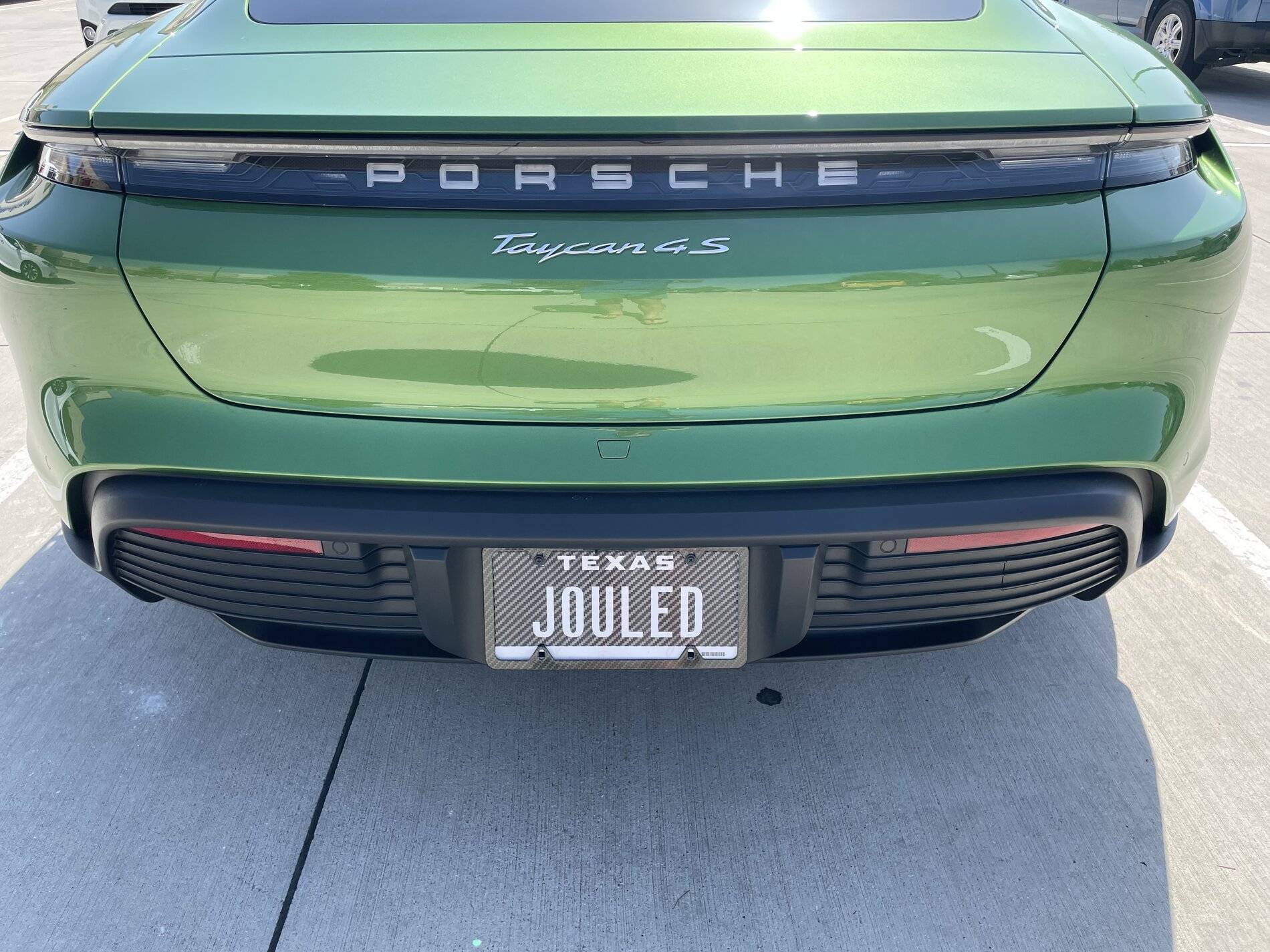 Porsche Taycan Show Us Your Prestige License Plates CE6A279B-4D75-4F46-BD5F-89BD28C8F904