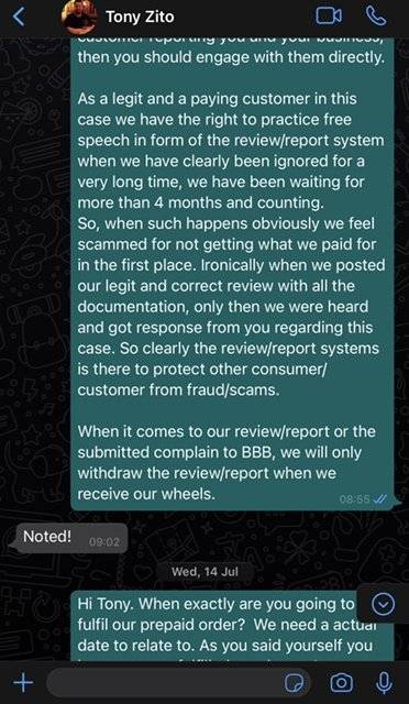 Porsche Taycan WARNING: DO NOT BUY ZITO WHEELS - Scammed by Tony image_7_285aeaad369fd815ba9c9854ebb52e8bfc89648a