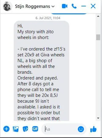 Porsche Taycan WARNING: DO NOT BUY ZITO WHEELS - Scammed by Tony fb_2_f806bb662bade82f3fe6c36209cc6a6021003556