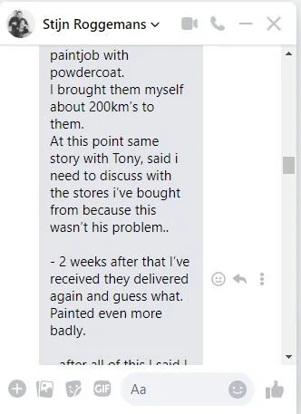 Porsche Taycan WARNING: DO NOT BUY ZITO WHEELS - Scammed by Tony fb_5_dee57f8b4ab9dc2125aabf544018228ef00c63d9