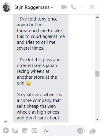 Porsche Taycan WARNING: DO NOT BUY ZITO WHEELS - Scammed by Tony fb_9_d385831a6c8102d7bf41b0a4e11973eb3c4dedaf