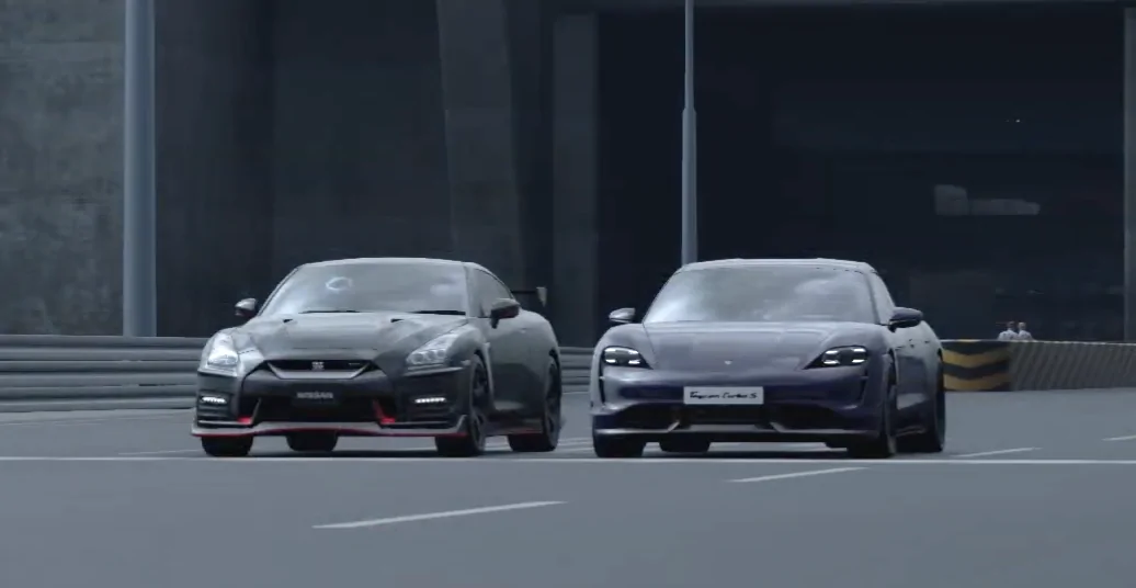 Porsche Taycan Taycans spotted in the wild Screenshot 2019-12-22 at 14.09.54