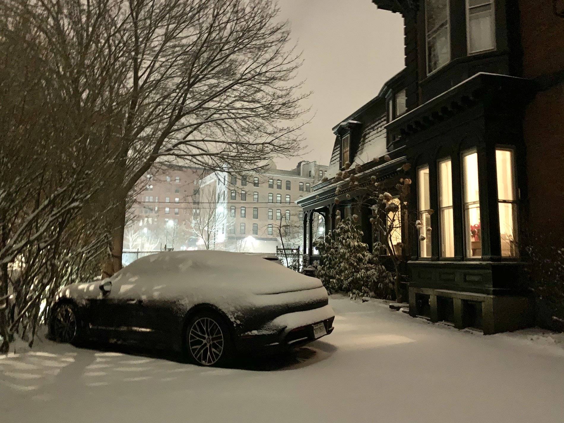 Porsche Taycan Time to get up and play in the snow. 22AAE8A0-4C9D-4F86-A017-103B2ABEFA21