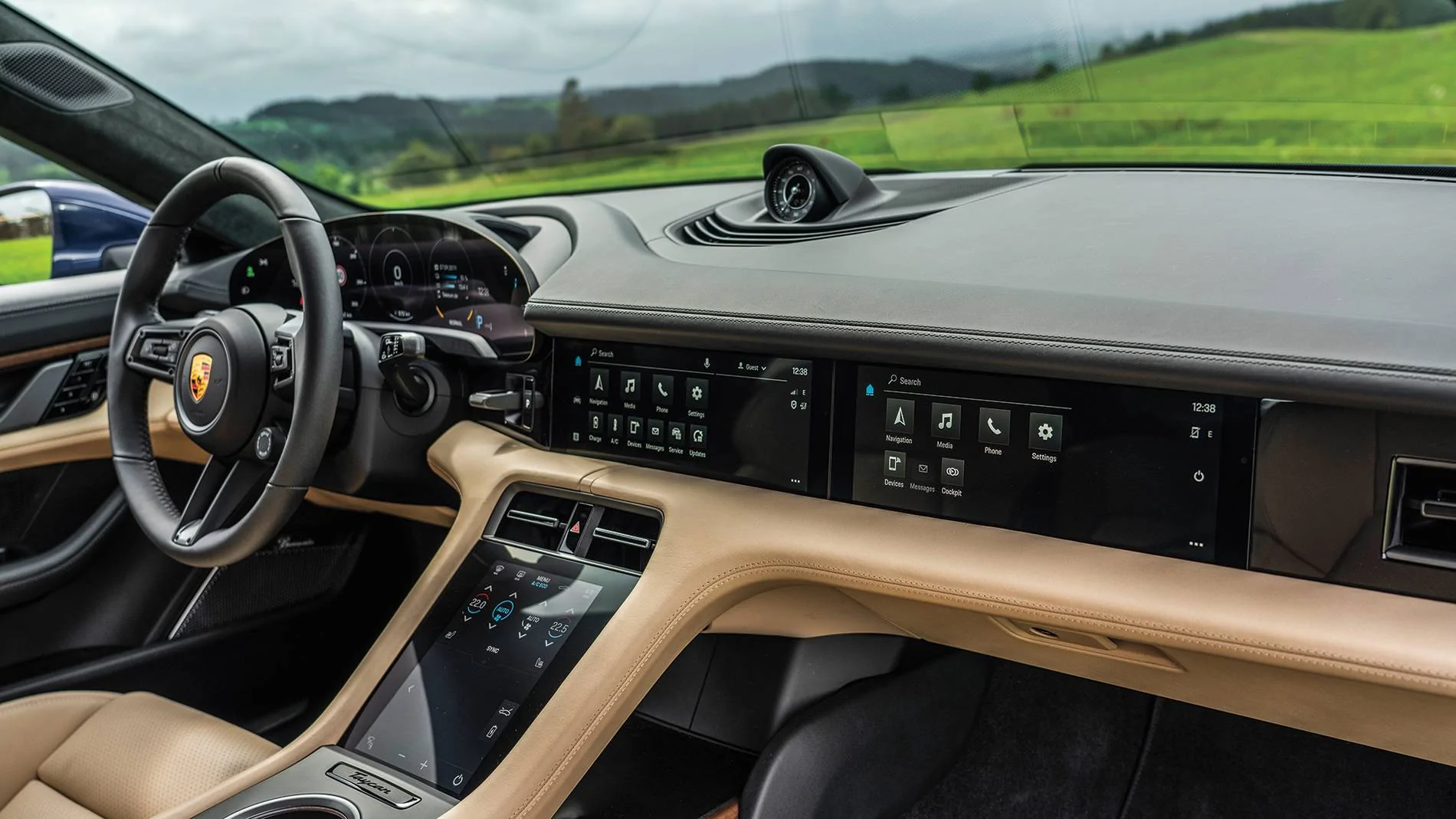 Porsche Taycan Automobile Magazine - The Porsche Taycan is the 2020 Design of the Year 2020-Porsche-Taycan-Turbo-S-08