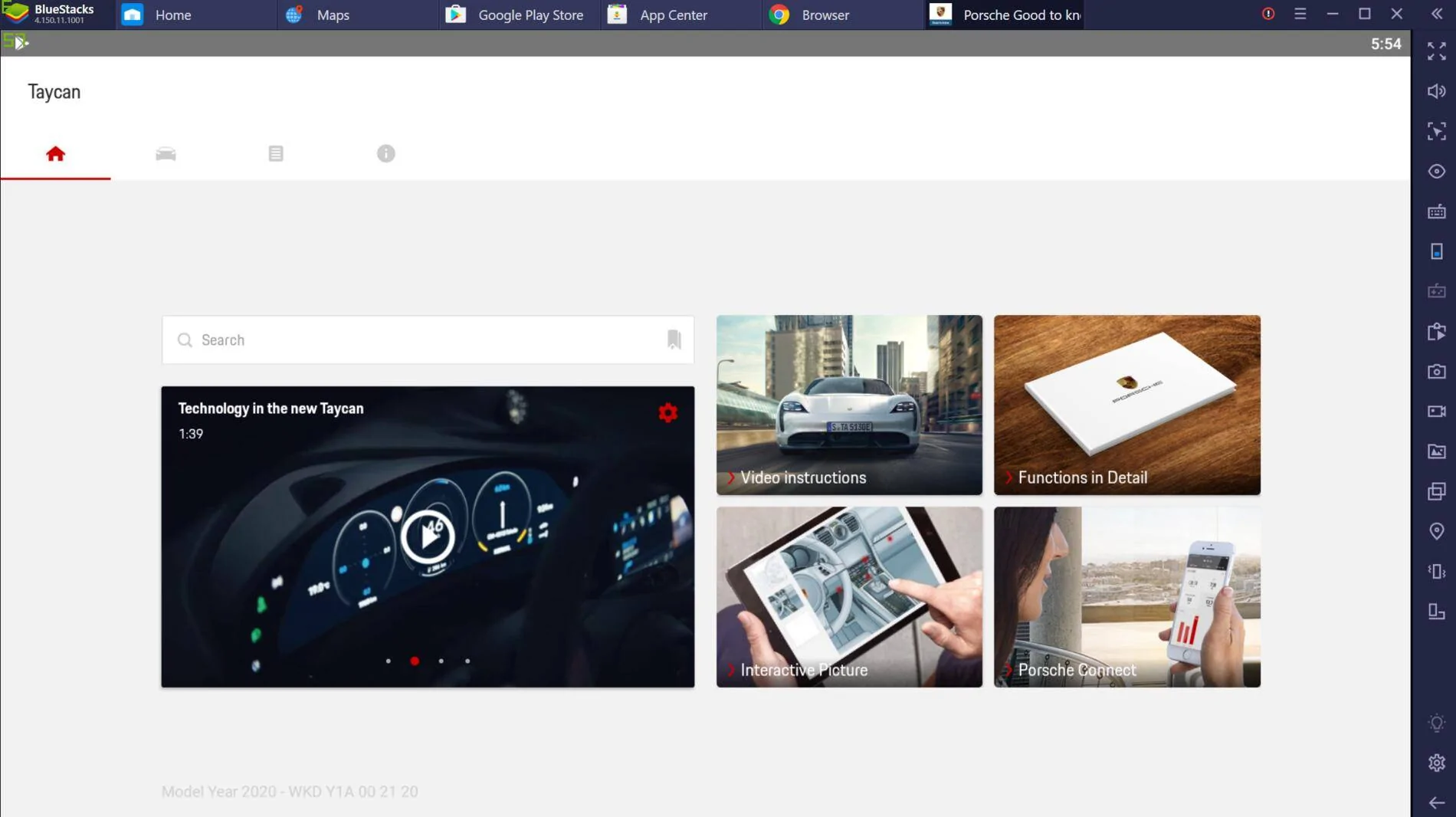 Porsche Taycan Info about Taycan now available online a