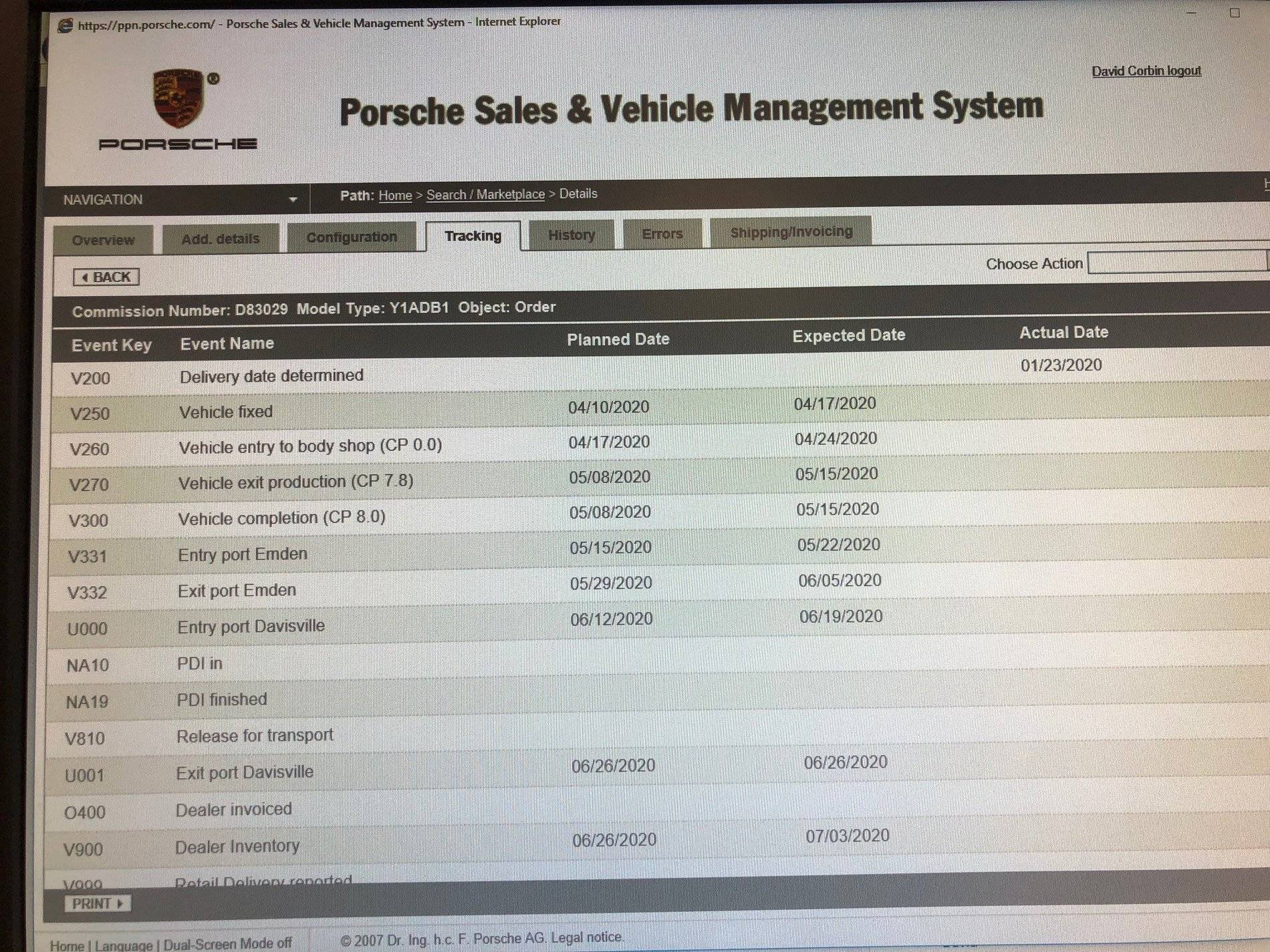 Porsche Taycan Taycan Waiting Room: Who has ordered and a delivery date? PorscheBuild