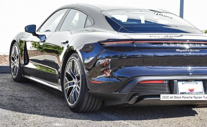 Porsche Taycan Suspension sure seems high. Front no 6