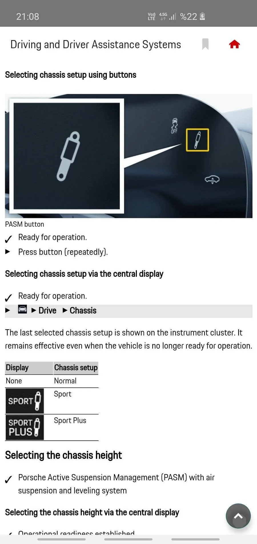 Porsche Taycan Ground clearance on Taycan 4S? Screenshot_20200128-210832_Porsche Good to kno