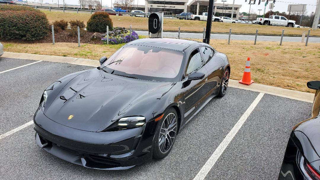 Porsche Taycan Forum member test drives TaycanTestDrivePhoto1