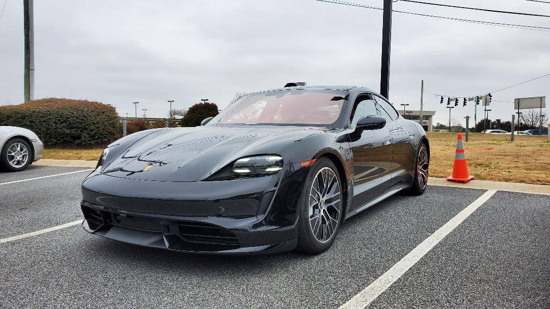 Porsche Taycan Forum member test drives TaycanTestDrivePhoto2