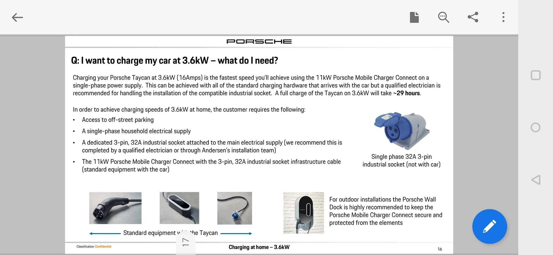 Porsche Taycan Home charging in the UK Screenshot_20200204-214527