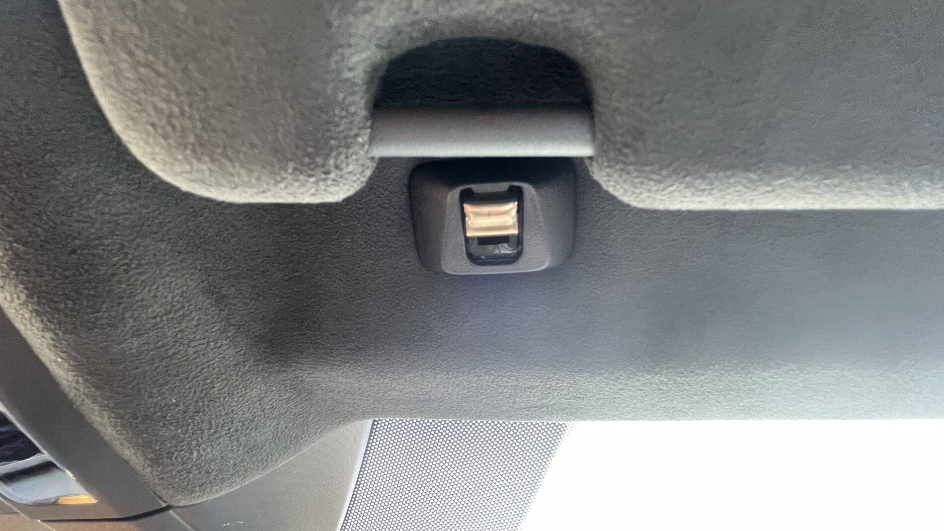 Porsche Taycan Sun visor clip not covered by warrantee? 6B06298A-0E5D-439F-A210-1CC52920F51B