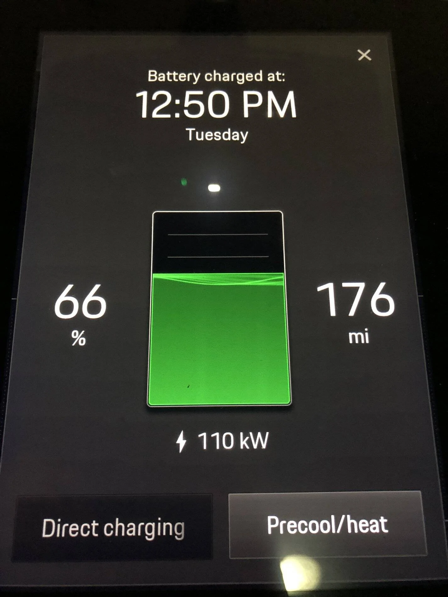 Porsche Taycan Payment declined error at Electrify America IMG_6550