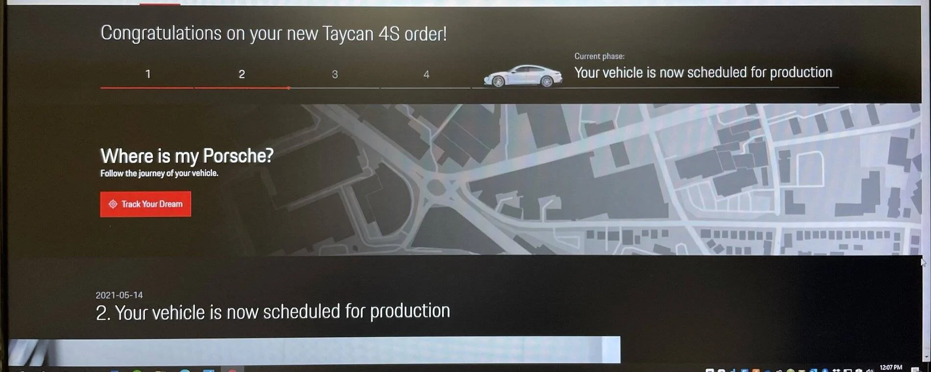 Porsche Taycan What are folks hearing about delivery dates for September 2021 USA Orders IMG_7788