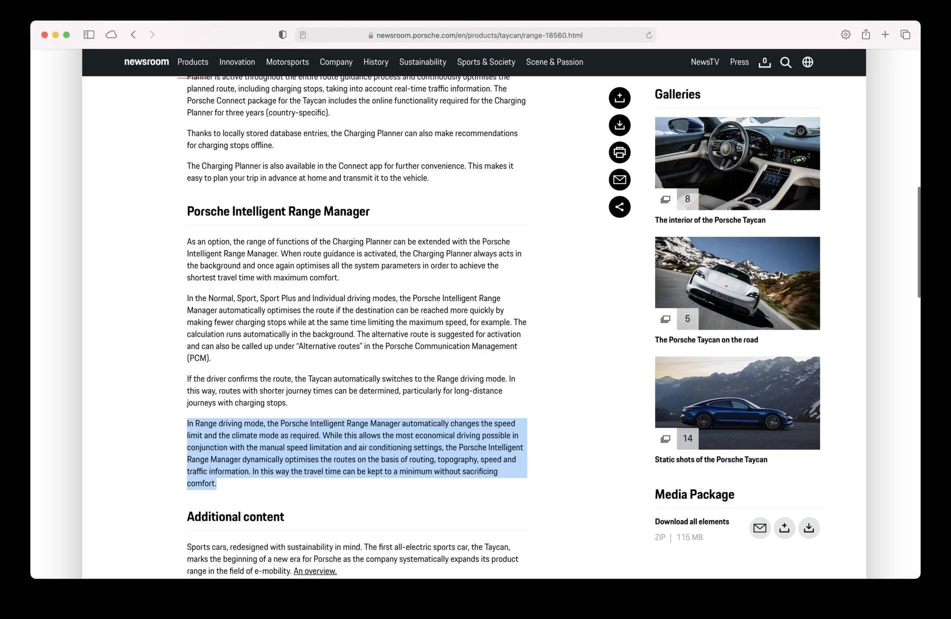 Porsche Taycan The Dreaded Electrical Fault Error, pull over and park Screenshot 2021-09-03 at 09.47.07