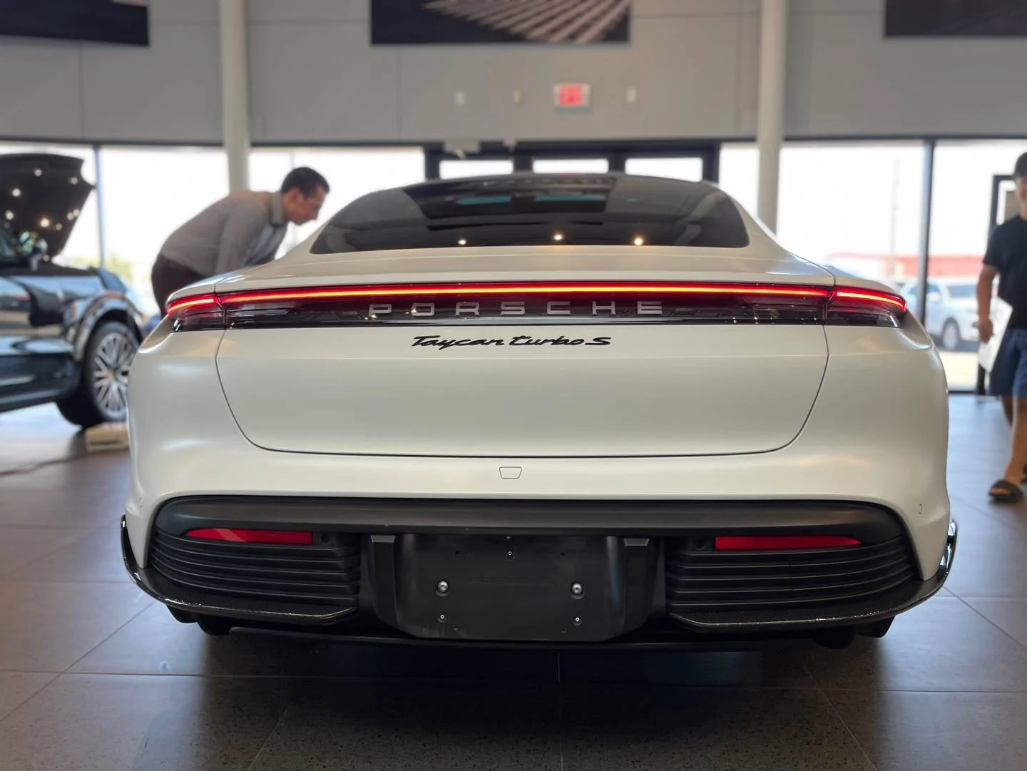 Porsche Taycan Matte/stealth PPF anyone? 1630706379175