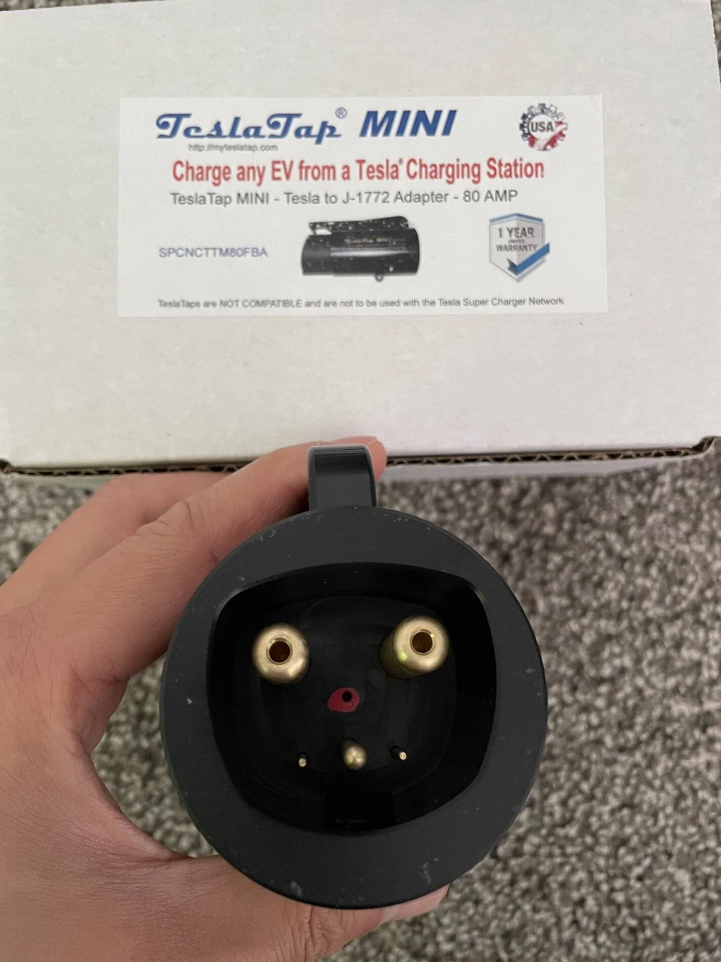 Porsche Taycan OFFICIAL:  TeslaTap Mini Adapter GROUP BUY is now AVAILABLE IMG_8523