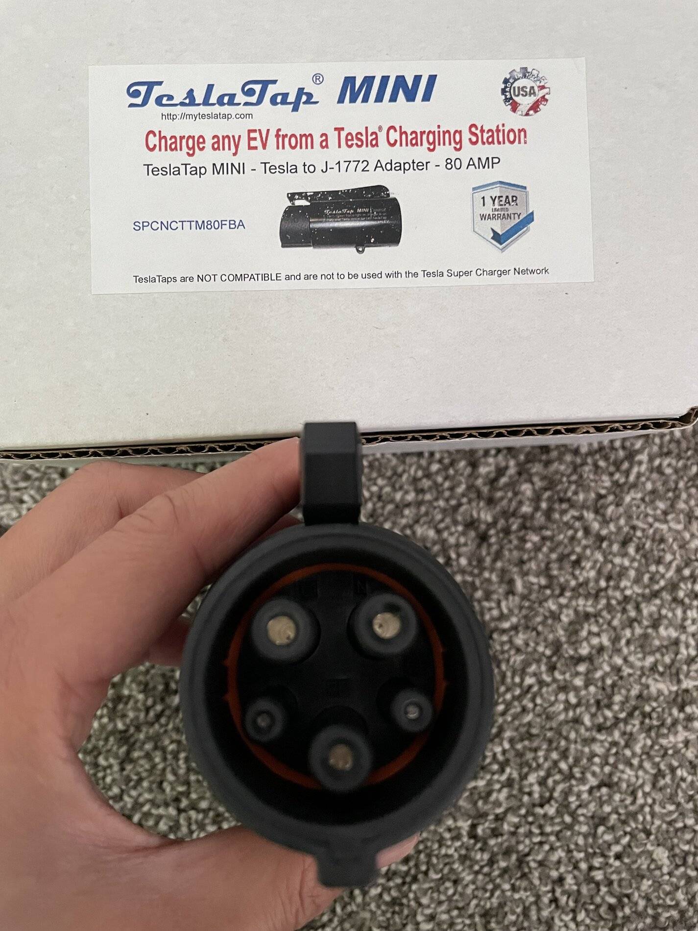 Porsche Taycan OFFICIAL:  TeslaTap Mini Adapter GROUP BUY is now AVAILABLE IMG_8524