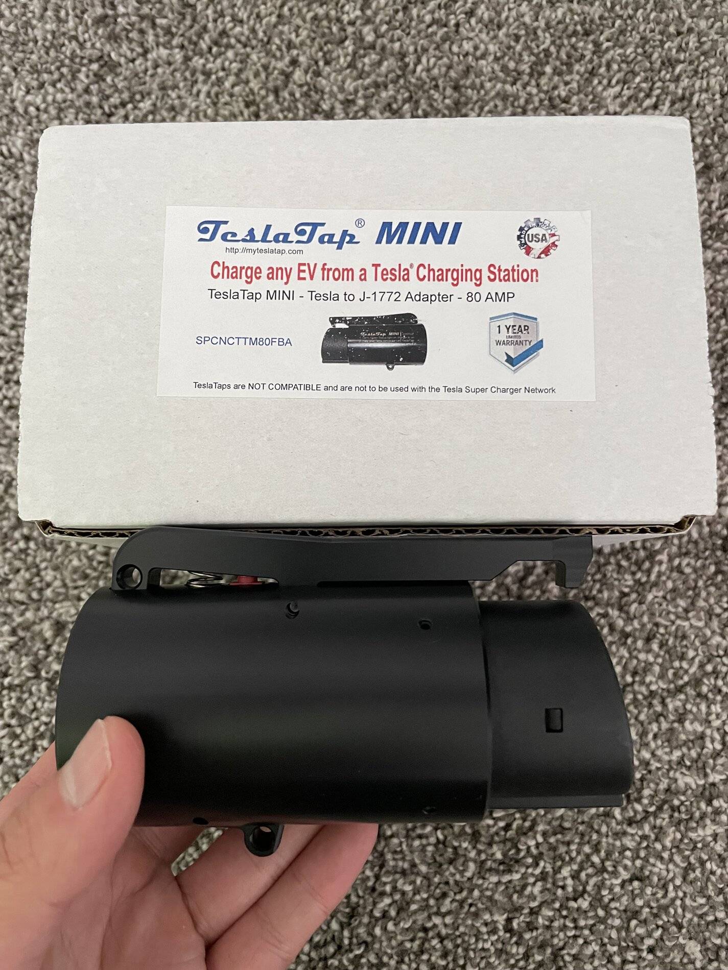 Porsche Taycan OFFICIAL:  TeslaTap Mini Adapter GROUP BUY is now AVAILABLE IMG_8526