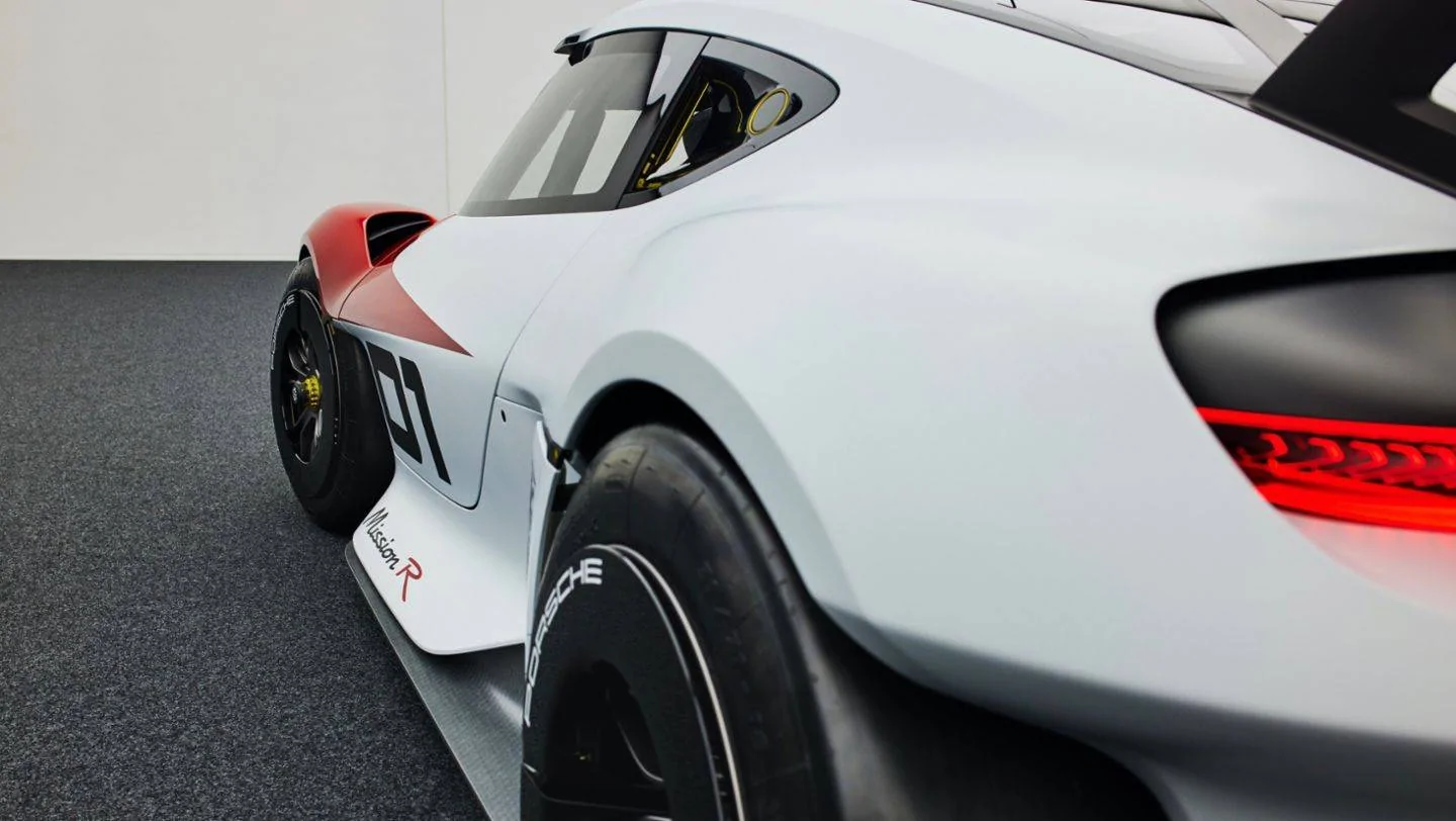 Porsche Taycan Porsche Announces Mission R EV Sports Car Concept 300821-Porsche0461LDN
