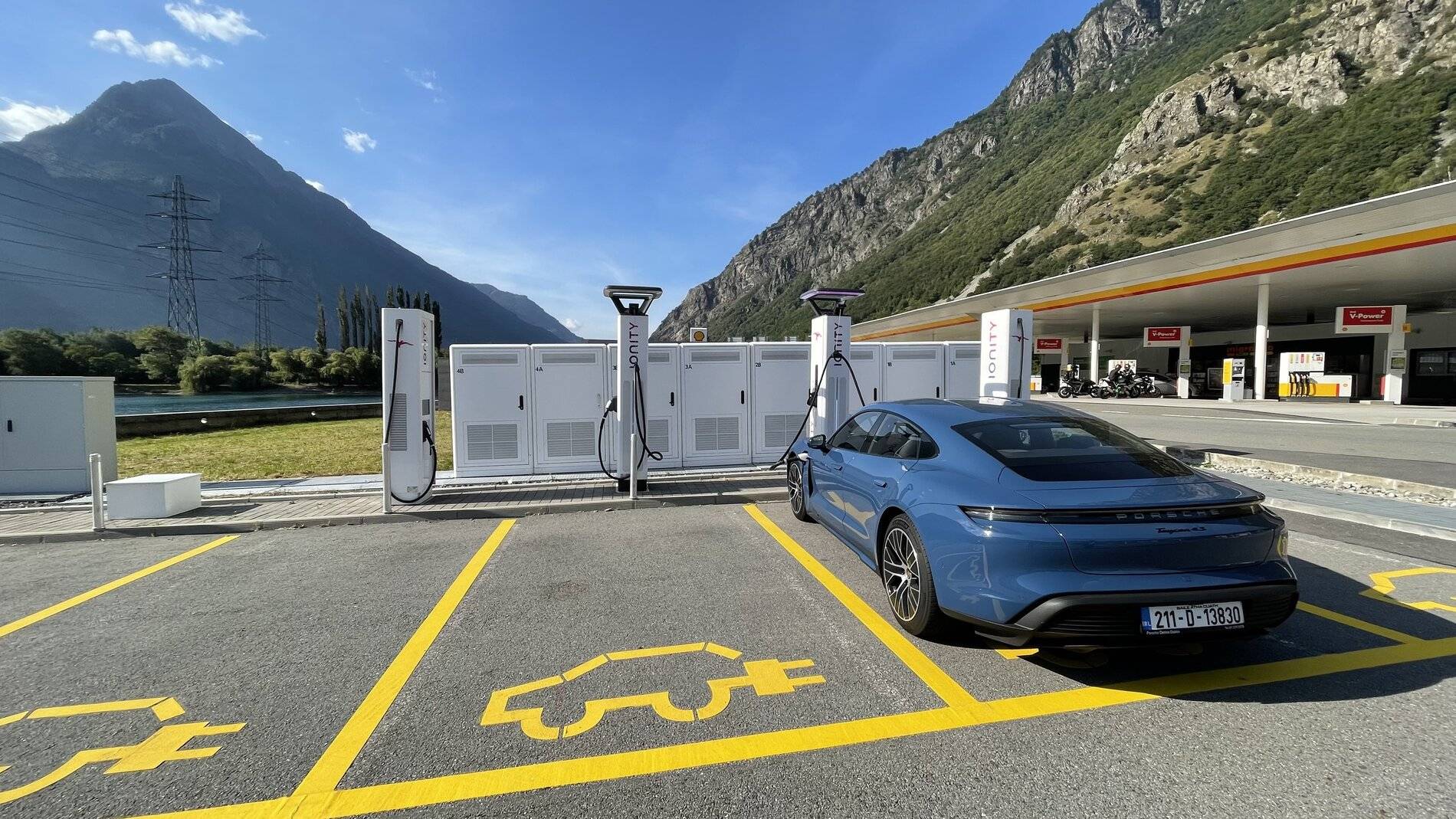 Porsche Taycan Western Europe Taycan road-trip report IMG_2295