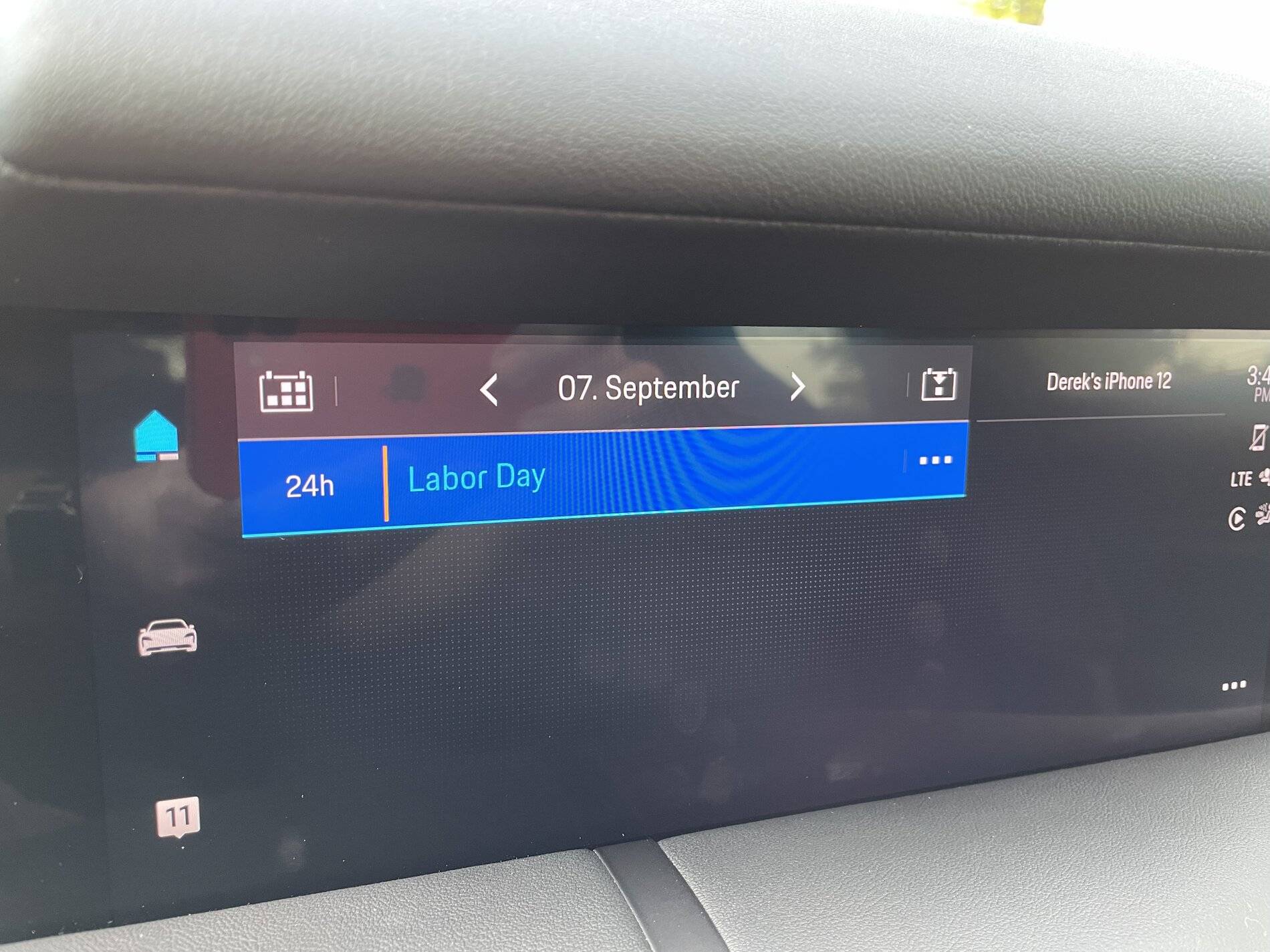 Porsche Taycan Bug Thread: Calendar shows events on incorrect days IMG_0415