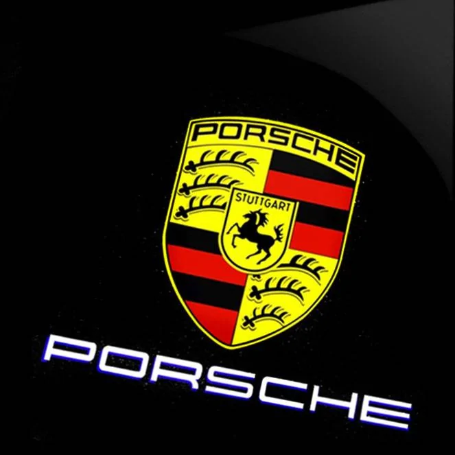 Porsche Taycan Under door lighting in Porsche vehicles porsche cayenne puddle lights