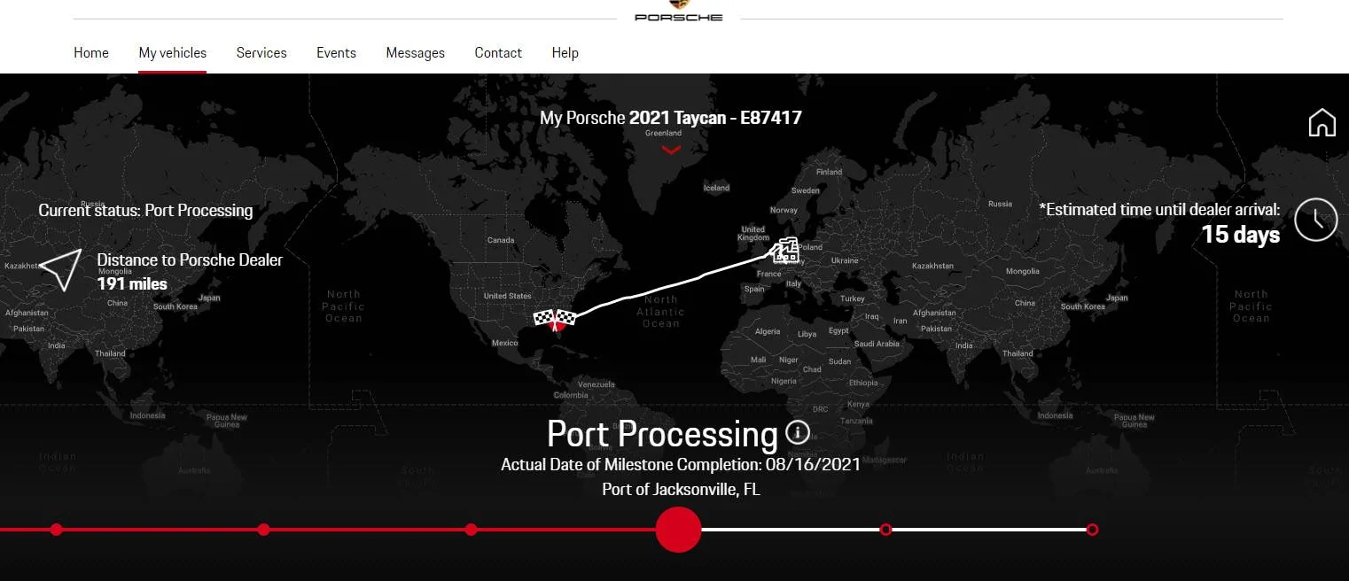 Porsche Taycan Delivery delays TYDDetail
