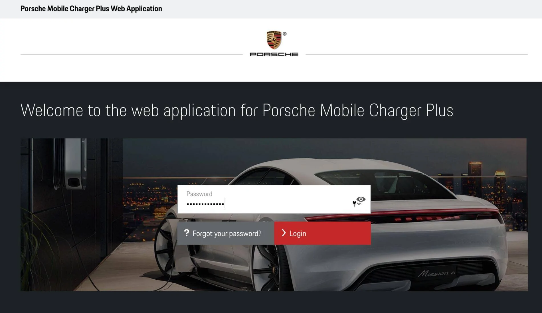 Porsche Taycan Porsche Mobile Charger Plus with PLC Adapter Screen Shot 2021-09-08 at 9.04.17 PM